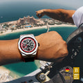 Bonest GATTI 2024 Men Luxury Automatic New Style Fashion Rubber Band Sport Wrist Watch for Men