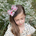 Cross Border New Bow Hairpin Love Pattern Headwear Mother's Day Girls Hairpin Headdress