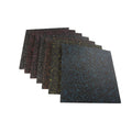 Factory High Density Commercial Gym Rubber Floor Mats 100*100cm Gym Cushioned Floor Mats 15/20/25mm Thickness Floor Mats