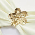 Eco Friendly Swimwear Accessories Alloy Gold Flower Bikini Buckle Brooch Rust-proof Hardware Connector for Beachwear Diy Making