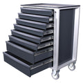 Mechanic Trolley on Wheels Metal Tool Cabinet Drawer Garage Storage Steel Tool Cabinet
