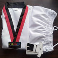 2025 Best Selling Firmway Unisex Durable Taekwondo Uniforms Comfortable Martial Arts Training Wear Polyester+Cotton Dragon Strip
