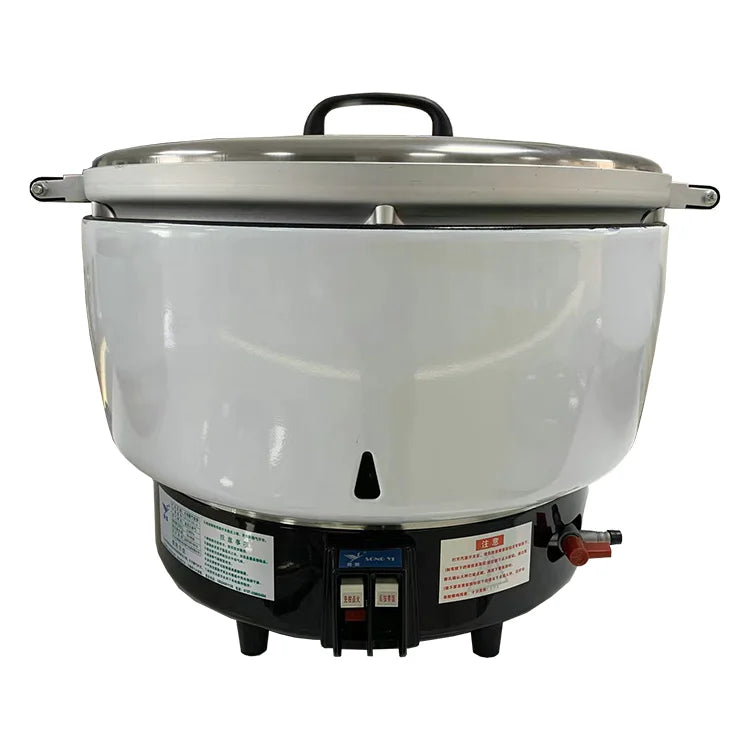 Commercial Automatic Temperature Control Large Capacity Liquefied Gas Rice Cooker