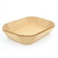 100 Pcs Air Fryer Disposable Parchment Paper Liners Oil-proof Silicone Coated 38g Food Grade Baking Fryer Liners