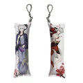 Custom Printed Woven Cartoon PP Cotton Fruit Panda Anime Mini Square Rectangle Pillow Keychains