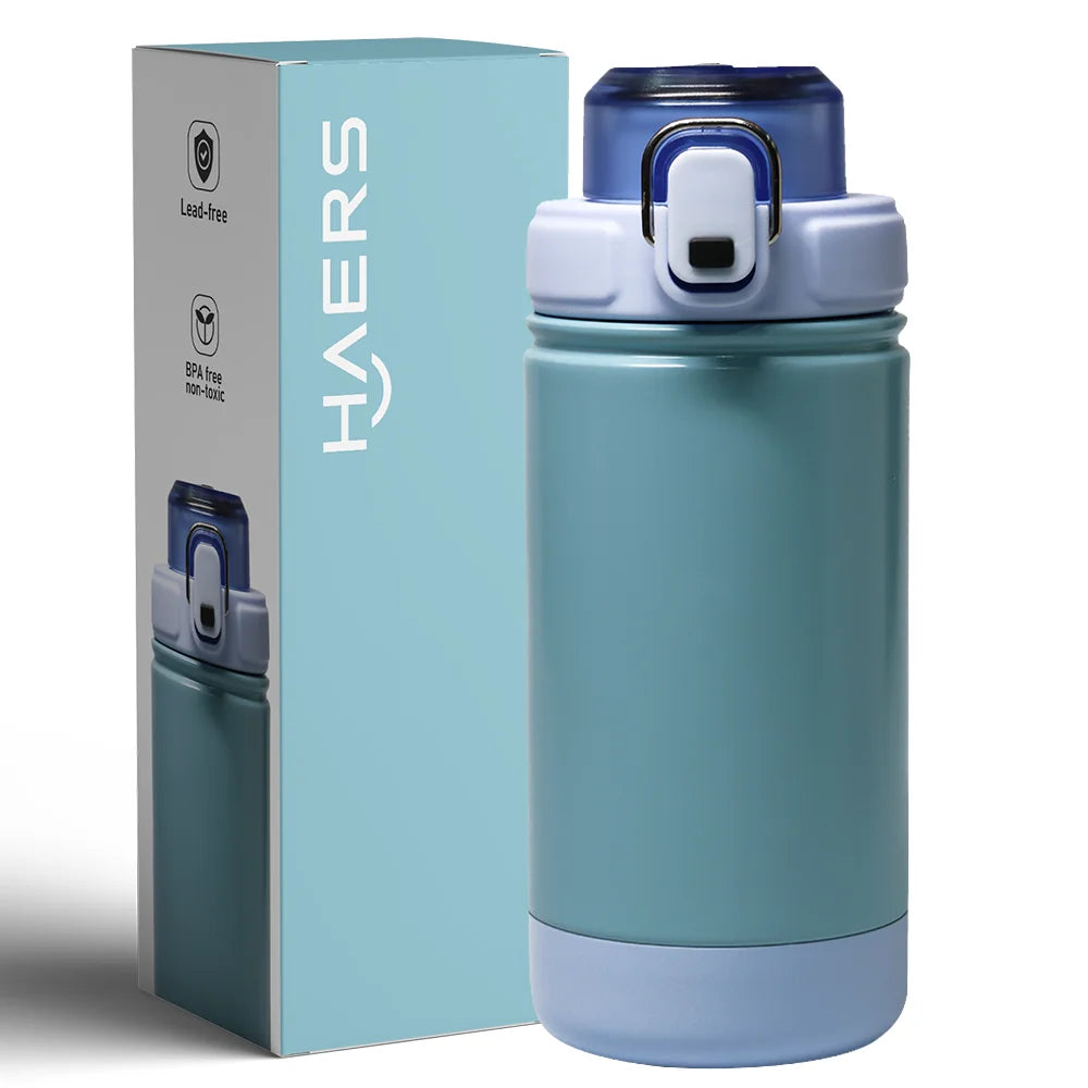 Haers Filter Gym Drink Insulated Kids Vacuum Custom Water Bottle for School Wholesale