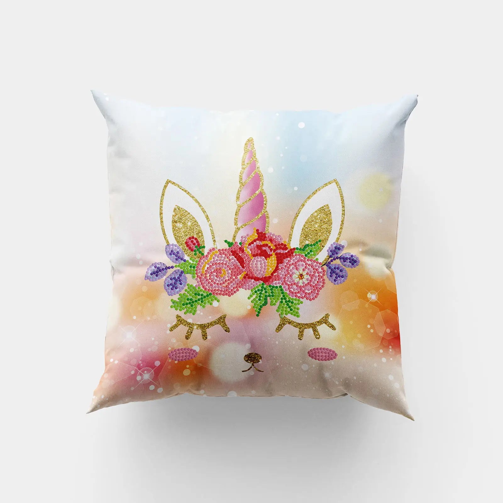 5d Diy Diamond Painting Pillow Case Creative Pattern Cushion Cover Sofa Decoration Special-shaped Diamond Embroidery Crafts