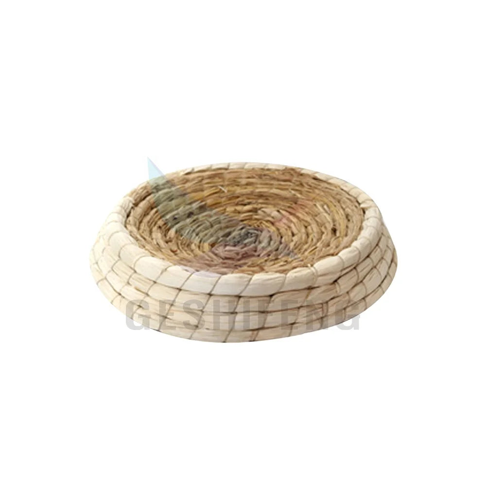 Wholesale Geshifeng Pigeon Bird Products Bird Knit Grass Nest Plastic Parrot Canary Hatching Bed