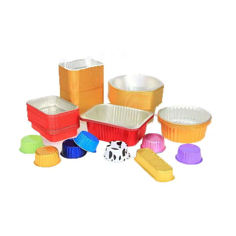 Custom Printed Design Round Box Tea Brown Kraft Electrical Insulation Materials Voltage Crepe Paper Tube Foil Containers