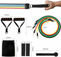 ONESTARSPORTS Elastic Strength Resistance Bands for Home Gym Exercise Pull Rope
