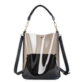 Transparent PINGE Brand Polyester Fashion Handbags Set for Women with Zipper Closure and Custom Tote Bags