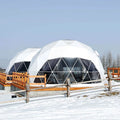 YunTu 6M Clear Premium PVC Igloo Glamping Dome Tent for Sale