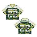 Men's Fashion Mesh Boxy Jersey Custom Oversized Cropped American Football Streetwear T-shirt