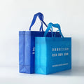 Custom Printed Non Woven Apparel Bag Luxury Reusable Shopping Tote Bag Eco Friendly Clothing Packaging Bag for Retail Store