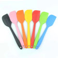 Wholesale Custom 100% Food Grade Small Silicone Cooking Spatula Long Sustainable Silicone Spatulas for Bakeware Baking