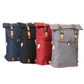 Custom Recycled Backpack Bag Luxury Waterproof Polyester Recycle Plastic Laptop Roll Top Backpack for Men Men's