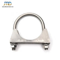 JTLD High Performance 304ss U Shaped 76mmxM10 Clamp for Vehicle Exhaust Universal