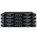 Paulkitson DN4080 Professional 4-Channel Audio Power Amplifier 800W Class D Power Amplifier