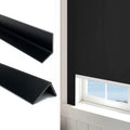 Blackout PVC Light Blockers for Window Blinds and Shades Light Blocking Strips Block Light Along Two Sides of Window