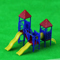 DIY Handmade Children's Fitness Facilities Building Model Material Sand Table Model Material Slide Slide Slide Model