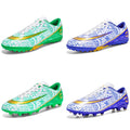 Unisex Hot Sale Leather Upper Chuteira Campo Comfortable Non-Slip Cushioning FG TF Football Cleats Soccer Shoes