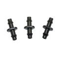 1000 Pieces/bag 1/4 Inch Garden Irrigation Hose Fittings Double Barb Straight Water Hose Connectors