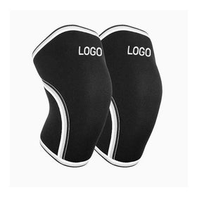 Aolikes 7mm Compression Knee Support for Weightlifting Powerlifting Knee Sleeves