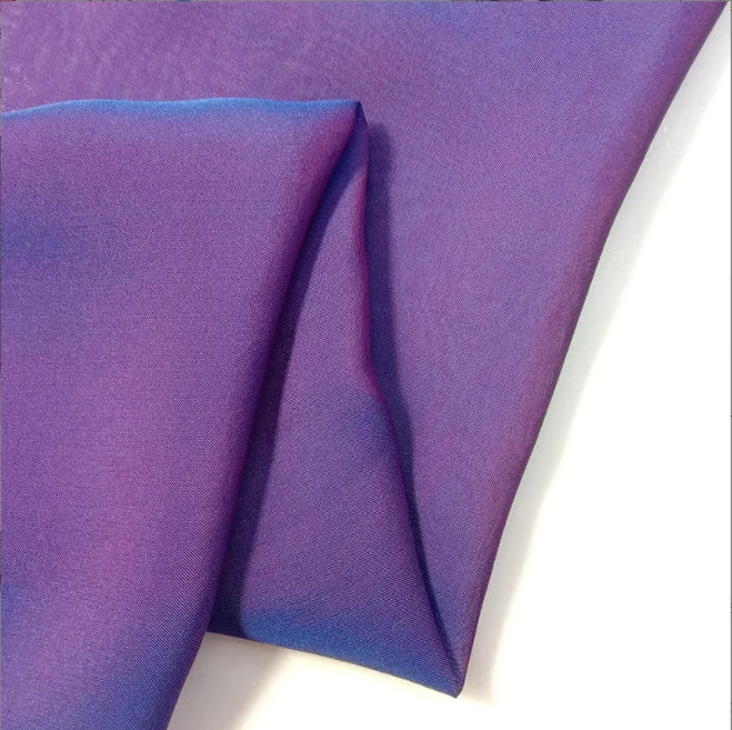 Yarn Dyed 8mm Silk Chiffon Fabric 100% Silk Shawl Fabric Accept Custom