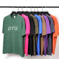 Wholesale Spring Summer New Heavyweight 100% Cotton Loose Vintage t Shirt Custom Men Vintage Oversized Tshirt