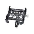 Aluminum Alloy Bike Phone Mount Six-Claw Holder Stable Anti-Slip Bracket for MTB Road Gravel City Bicycle