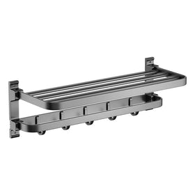 Wall Mounted Bathroom Accessory Towel Holder Bathroom Shelves Towel Bar Accessories Wall Mounted Towel Rack