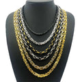 Beimai OEM Necklace Titanium Steel king Non Tarnish Waterproof Jewelry Chain Necklace MegaBDM