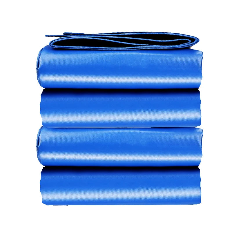 High Strength Outdoor Mesh Fabric PVC Tarpaulin Anti-UV Canopy Tent Waterproof Truck Cover for Boats Trains