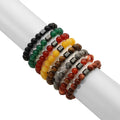 Fashion Charm Bracelets Bangles Handmade Men Beaded Bracelets Loose Natural Stone Fashion Jewelry Bracelets & Bangles