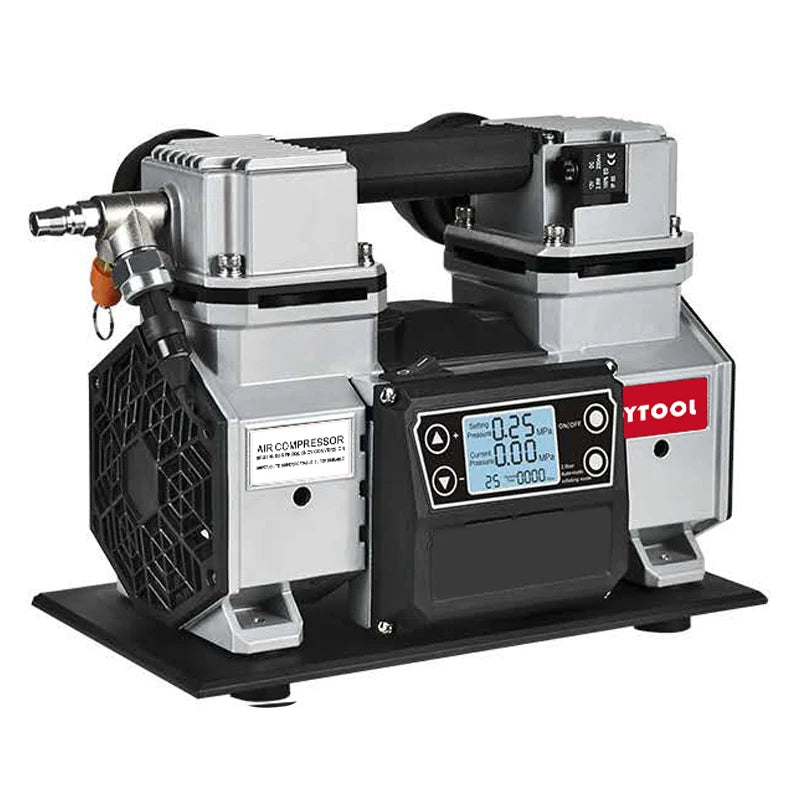 DC12V-24V Li-ion BRUSHLESS AIR COMPRESSOR 500W Aluminum DC Motor Portable Oilless Silent Air Pump Car Air Compressor Model MegaBDM