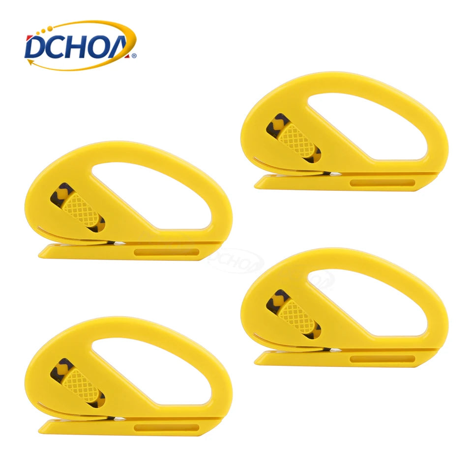 DCHOA Plastic Masking Film Knife Cutter Vinyl Application Tool Snitty Vinyl Cutter Safety Cutter