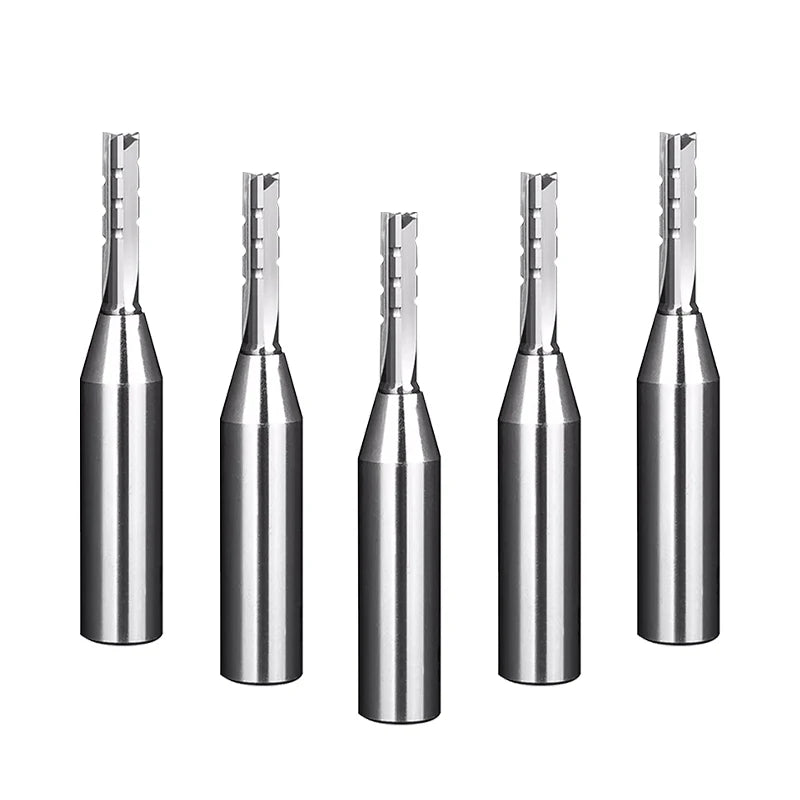 ARDEN Milling Cutter TCT Three Flutes Router Bits Chip Breaker CNC Bits Solid Carbide End Mill for Melamine/MDF/Hardwood