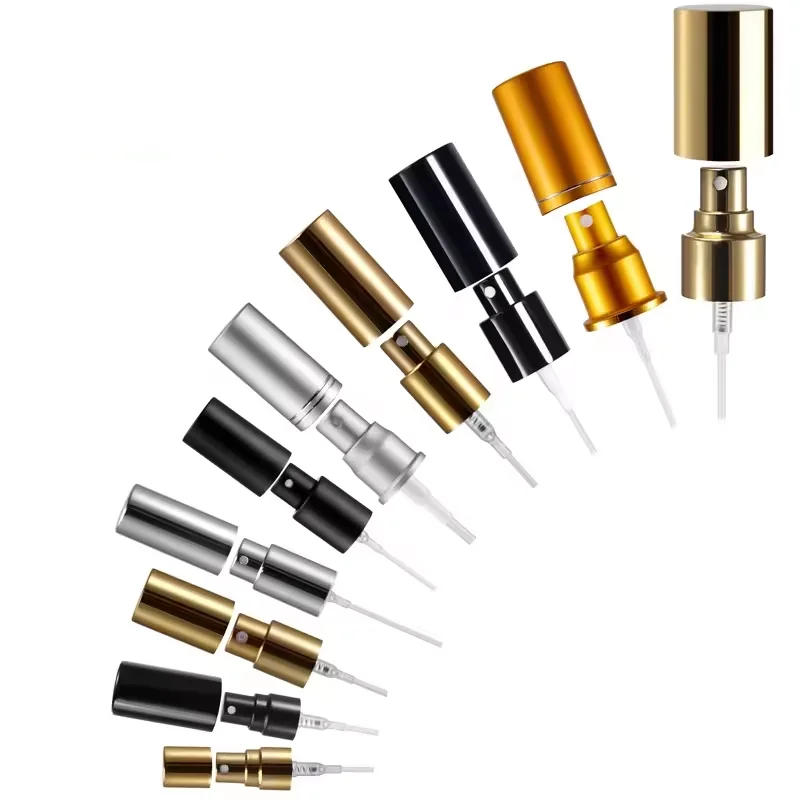 12mm-28mm Perfume Screw Pump 15mm 18/410 18/415 Plastic Aluminum Fine Mist Sprayer Perfume Pump Sprayer