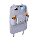 Car Backseat Storage Organizer Car Seat Back Protectors Kick Mats Travel Accessories Felt Car Backseat Bag