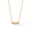 Hot Selling Gold Plating Stainless Steel Zircon Necklace Titanium Steel Cz Necklace for Women Party