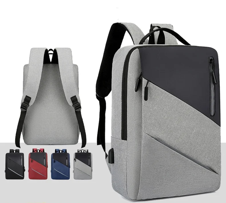 10pcs Custom Logo Casual Outdoor Travel Waterproof Backpacks Custom Anti Theft Men Business Laptop Backpack Students School Bags