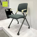 Modern Office Furniture Meeting Room Chair Stackable Conference Training Chair Office Conference Chair With Writing Tablet
