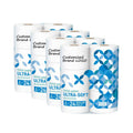 Factory Direct Sales Embossed 3ply 100% Virgin Wood Pulp Core Soft Disposable Strong Toilet Tissue