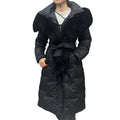 Wholesale Long Puffer Coat Women Winter Warm Duck Down Coat With Real Fox Fur Raccoon Fur Hood