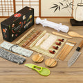 10-piece Set Food Grade Wholesale Hot Selling  Diy Sushi Roller Tool Bamboo Sushi Mat Set Sushi Making Kit