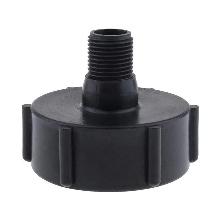 Food Grade Casting Technics Cheap Plastic Camlock Coupling Adapter for IBC Container Outlet for Food Storage Transportation