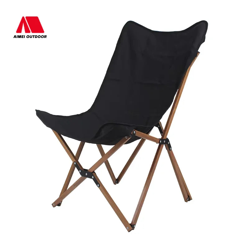 Factory Direct camping outdoor  Portable Wood Grain Metal Fabric Folding Beach Chair Fishing Picnic BBQ Chairs