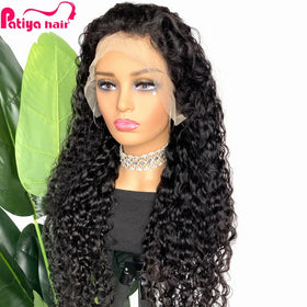 Wholesale Cheap Waterwave Real HD Lace Wig Malaysian Hair 13x4 5x5 4x4 Glueless Full Frontal HD Lace Wigs Human Hair Water Wave
