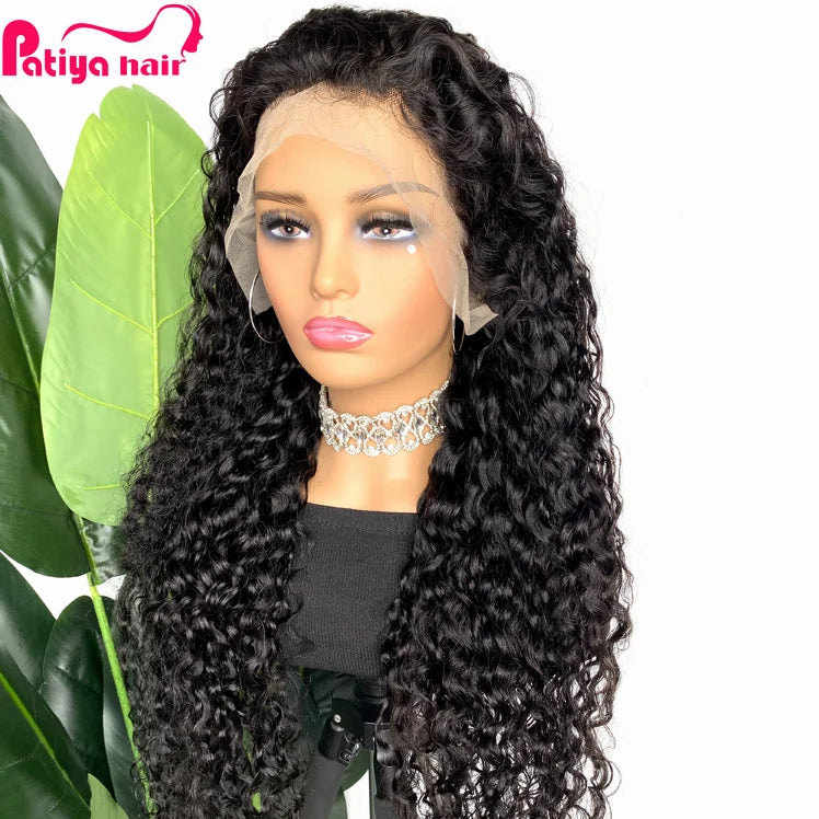 Wholesale Cheap Waterwave Real HD Lace Wig Malaysian Hair 13x4 5x5 4x4 Glueless Full Frontal HD Lace Wigs Human Hair Water Wave
