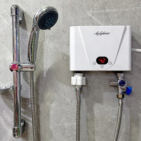 Smart Household Electric Water Heater 5000w Mini 220v Instant Bathroom Water Heater Geyser in Stock